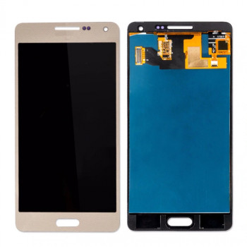 Buy Now LCD with Touch Screen for Samsung Galaxy A5 - Gold Display Glass Combo Folder