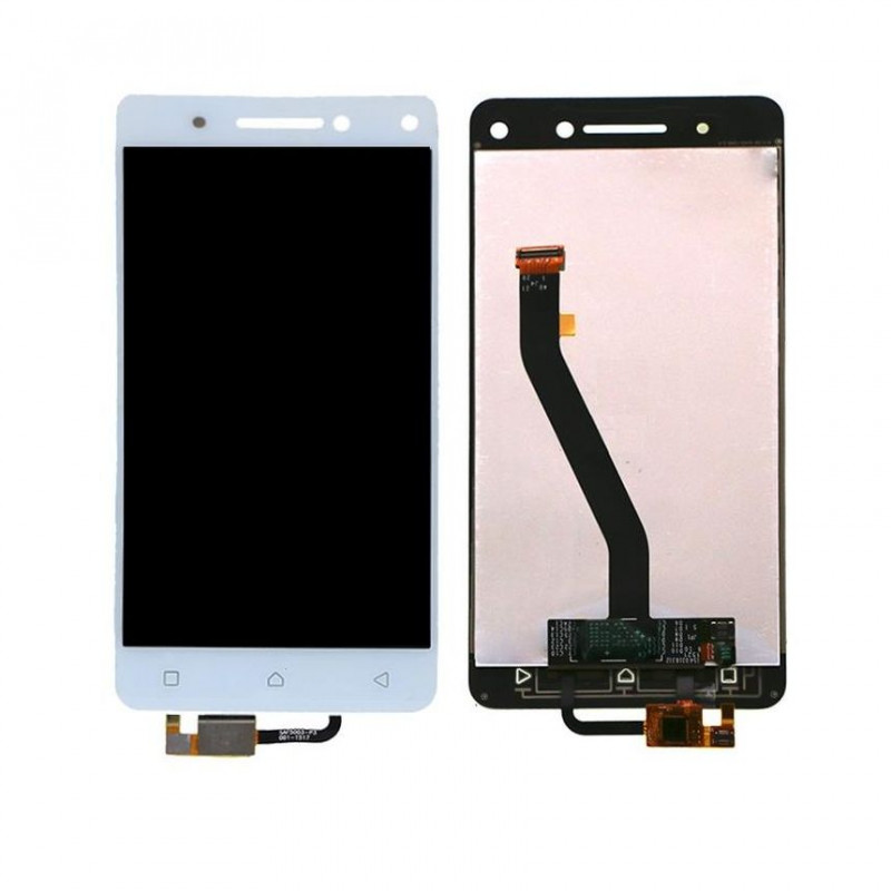 Buy Now LCD with Touch Screen for Lenovo Vibe S1 - White Display Glass Combo Folder