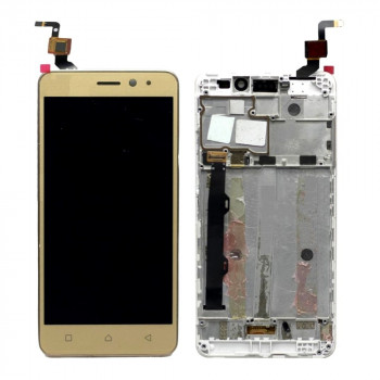 Buy Now LCD with Touch Screen for Lenovo K6 Power - Gold Display Glass Combo Folder Buy Now LCD with Touch Screen for Lenovo K6 Power - Gold Display Glass Combo Folder