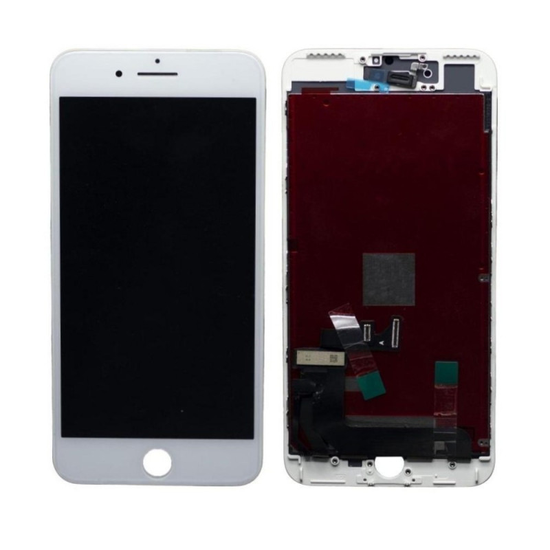 Buy Now LCD with Touch Screen for Apple iPhone 7 Plus 256GB - White Display Glass Combo Folder