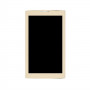Buy Now LCD with Touch Screen for Micromax Canvas Plex Tab - Champagne Display Glass Combo Folder