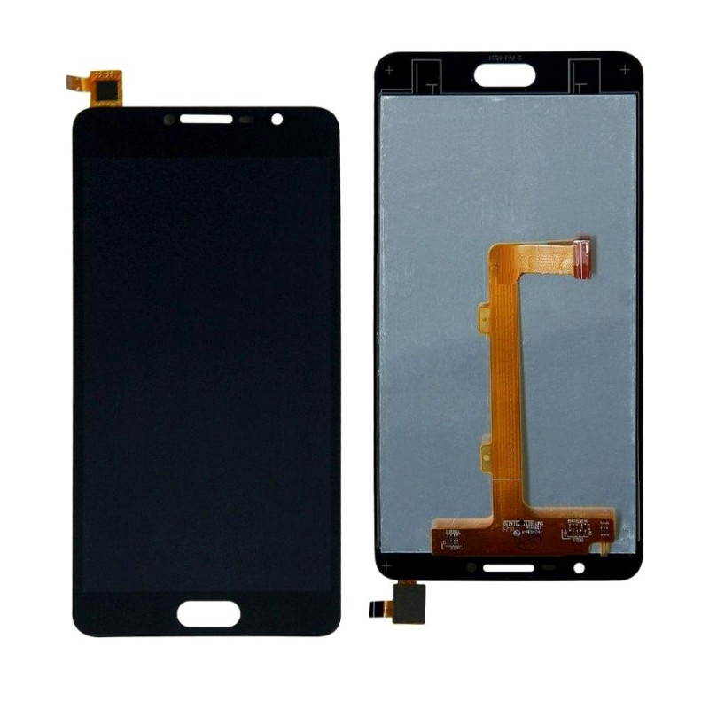 Buy Now LCD with Touch Screen for Alcatel Pop 4S - Red Display Glass Combo Folder