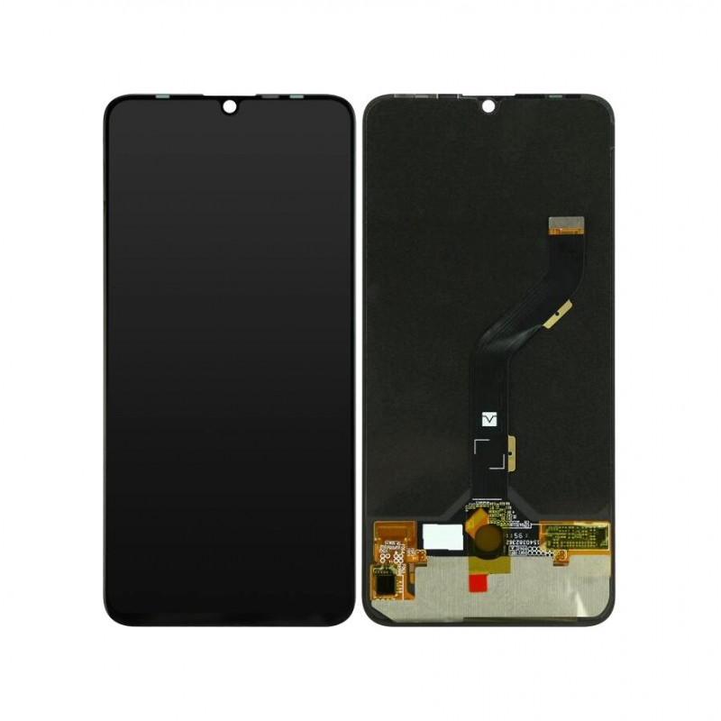 Buy Now LCD with Touch Screen for Tecno Phantom 9 - Black Display Glass Combo Folder