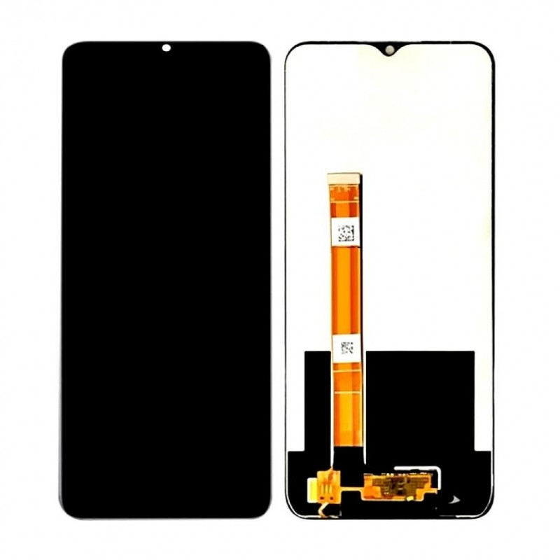 Buy Now LCD with Touch Screen for Realme 5i - Blue Display Glass Combo Folder