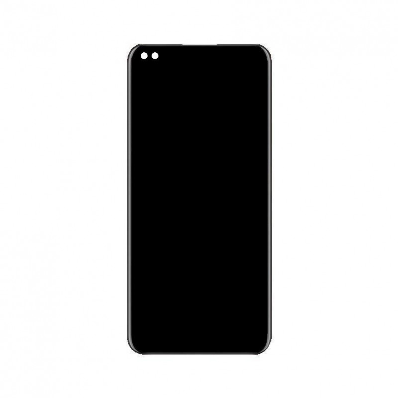 Buy Now LCD with Touch Screen for Huawei nova 6 5G - Black Display Glass Combo Folder