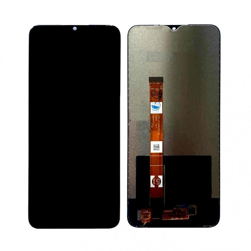 Buy Now LCD with Touch Screen for Realme C12 - Black Display Glass Combo Folder