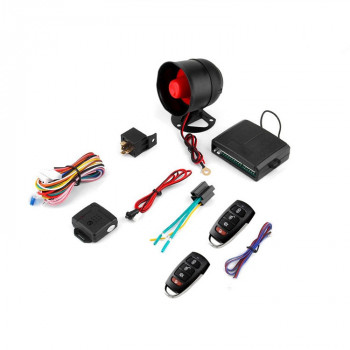 2 Set OneWay Car AntiTheft Alarm 12V Safety Modification Supplies