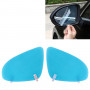 Volkswagen Santana 2013-2015 Car PET Rearview Mirror Protective Window Clear Anti-fog Waterproof Rain Shield Film