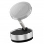 F1 Dashboard Mount Strong Suction Navigation Stand Universal Magnetic Car Phone Holder(Silver)