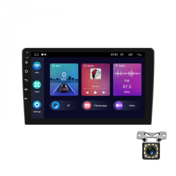 1+16G For BMW E46 1999-2005 9 inch WiFi Version Large Screen Carplay Car Navigator Reversing Camera Integrated Machine(Standard+12 Lights Camera)