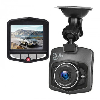 24 inch Car 480P Single Recording Shield Driving Recorder DVR Support Parking Monitoring Loop Recording Black