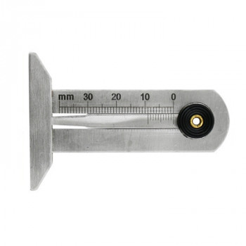 030mm Stainless Steel Tire Tread Vernier Depth Gauge