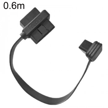 06m OBD2 Male to Female Tee Extension Cable OD16 16C Flat Cable