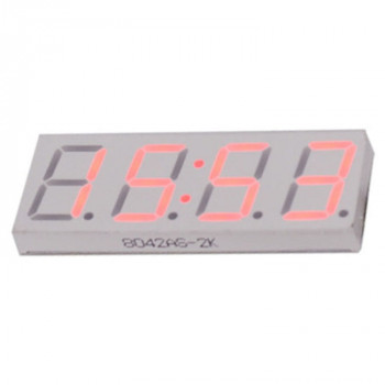 08 Inch Electronic Clock Movement Module WIFI Digital Tube Digital Time DisplayRed