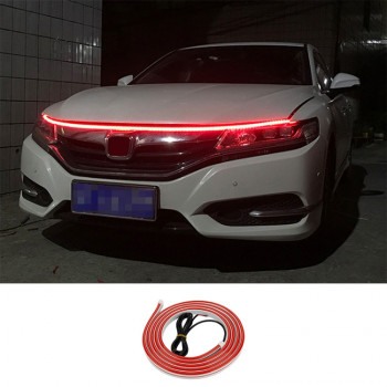 1 2m Car Daytime Running Super Bright Decorative LED Atmosphere Light Red Light
