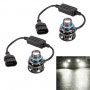 1 Pair 9005 27W DC12V Car Aluminum Alloy LED Headlight White Light