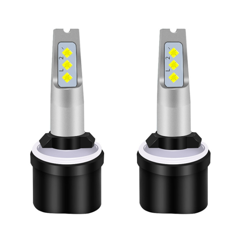 1 Pair 880 DC 12V 24V 12W 1800LM Car LED Fog Light Yellow Light 1 Pair 880 DC 12V 24V 12W 1800LM Car LED Fog Light Yellow Light