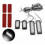 Car 4 in 1 LED Ambient Light Door Decorative Light White Light