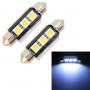 10 PCS 39mm DC12V 1 7W 7000K 70LM 3LEDs SMD 5050 Car Reading Lamp White Light