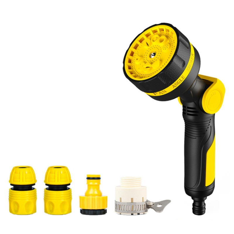 10 Functional Watering Sprinkler Head Household Water Pipe, Style: D6+4 Connector 10 Functional Watering Sprinkler Head Household Water Pipe, Style: D6+4 Connector