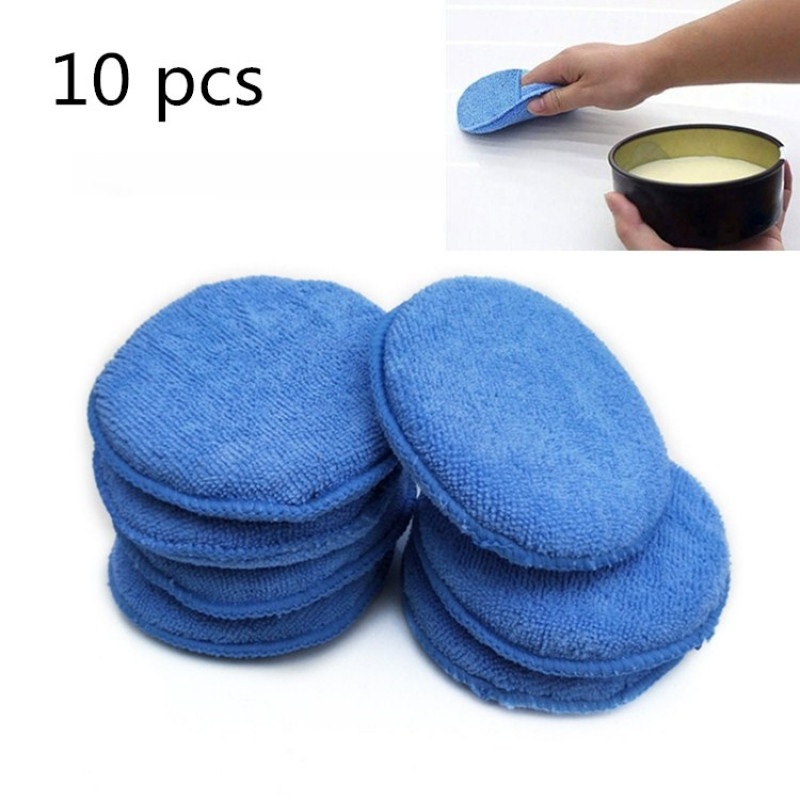 10 PCS 5 inch Car Special Waxing Sponge Car Wash Sponge Block 10 PCS 5 inch Car Special Waxing Sponge Car Wash Sponge Block