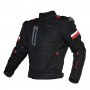SULAITE Cross-Country Motorcycle Locomotive Rider Jacket Autumn Winter Weatherproof And Keep Warm Riding Cloth, Size: XXXXL(Black)