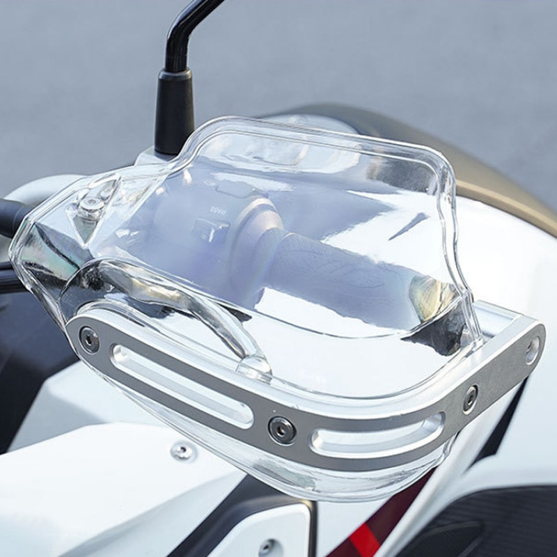 1 Pair BSDDP RH-B05070 Motorcycle Handle Windshield, Style: Transparent Without Light 1 Pair BSDDP RH-B05070 Motorcycle Handle Windshield, Style: Transparent Without Light