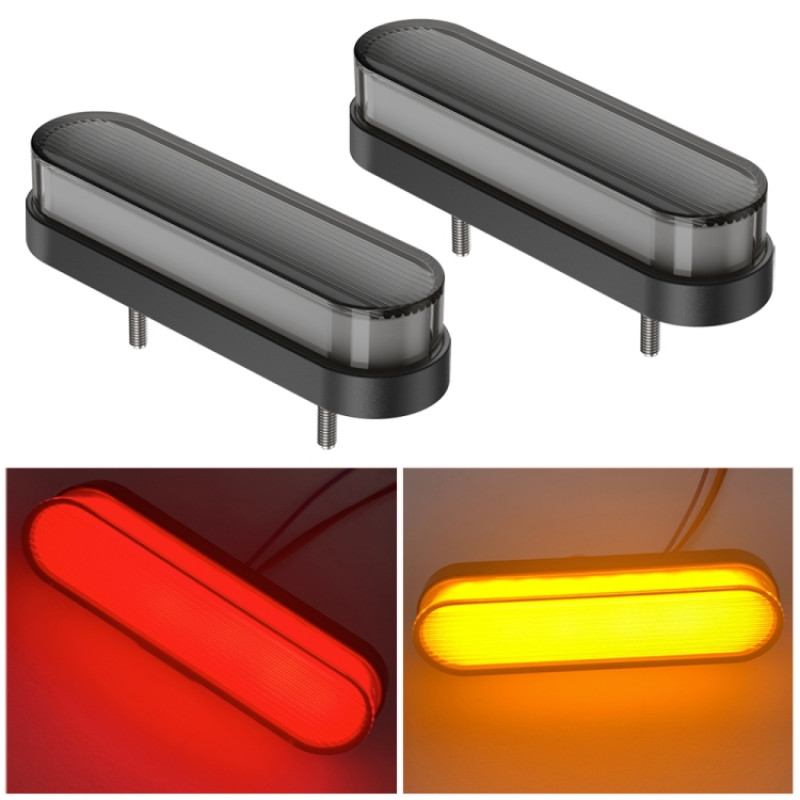1 Pair Double Color Brake Light Turn Signal Light 1 Pair Double Color Brake Light Turn Signal Light