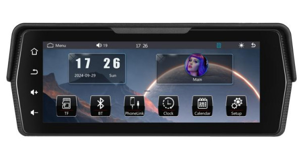 Portable Motorcycle Wireless CarPlay and Android Auto 686 inch HD ...