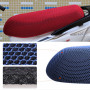 Waterproof Motorcycle Sun Protection Heat Insulation Seat Cover Prevent Bask In Seat Scooter Cushion Protect, Size: L, Length: 70-77cm; Width: 40-50cm(Red)
