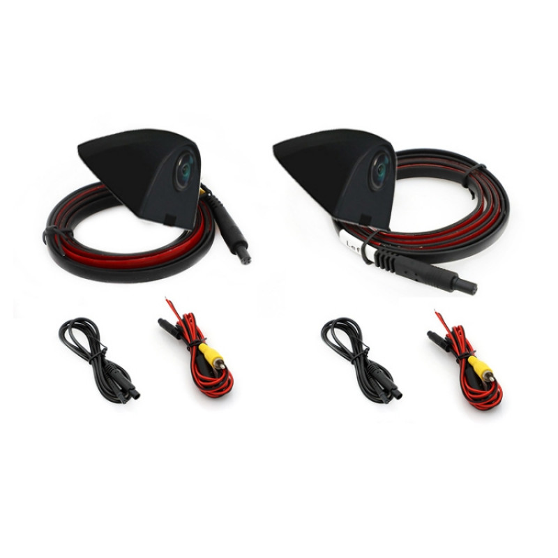 Punch-Free Car Imaging Side View Blind Spot Car Universal Night Vision Camera, Specifications: CVBS Black Punch-Free Car Imaging Side View Blind Spot Car Universal Night Vision Camera, Specifications: CVBS Black