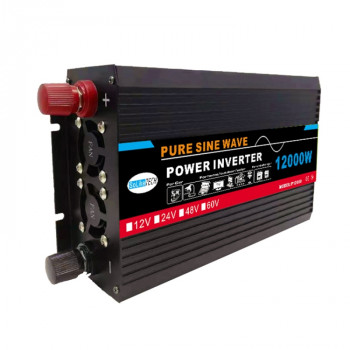 12000W Actual 2000W 60V to 220V High Power Car Sine Wave Inverter Power Converter