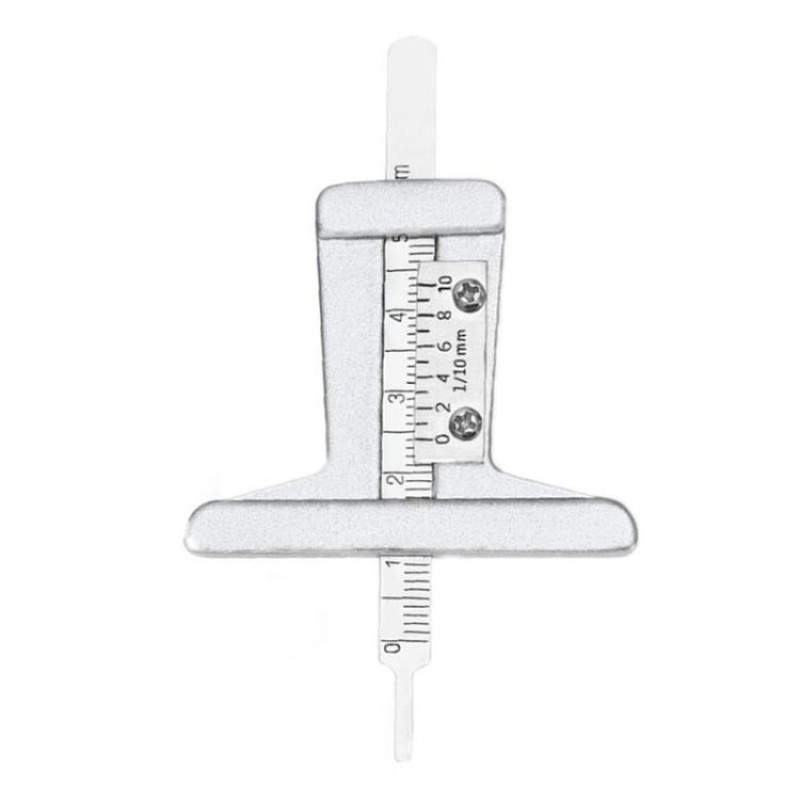 0-50mm Stainless Steel Tire Tread Depth Gauge(A1286) 0-50mm Stainless Steel Tire Tread Depth Gauge(A1286)