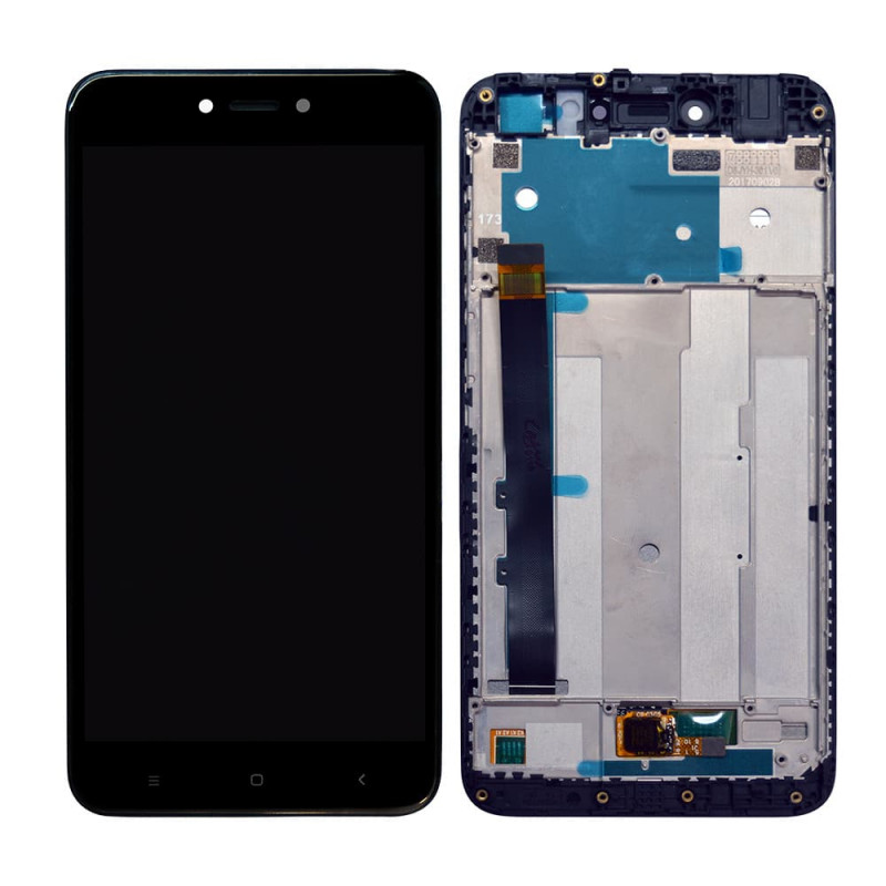 Original Redmi Y1 Display and Touch Screen Glass Combo With Outer Frame