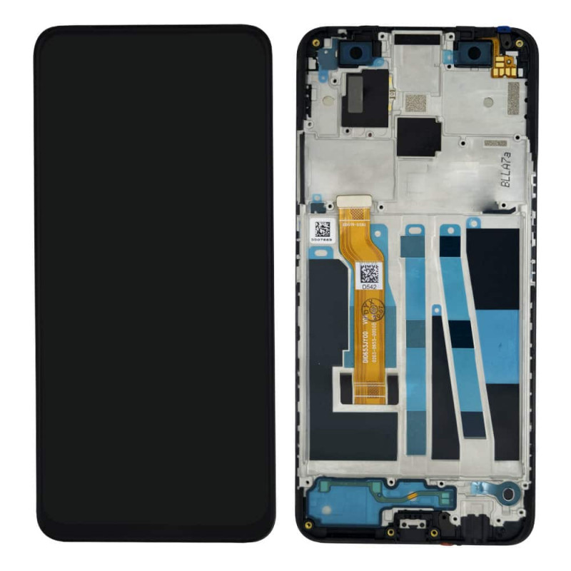 Original Oppo F11 Pro Display and Touch Screen Glass Combo With Outer Frame