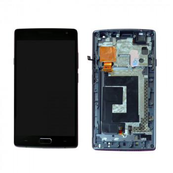 Original OnePlus 2 Display and Touch Screen Digitizer Glass With Frame