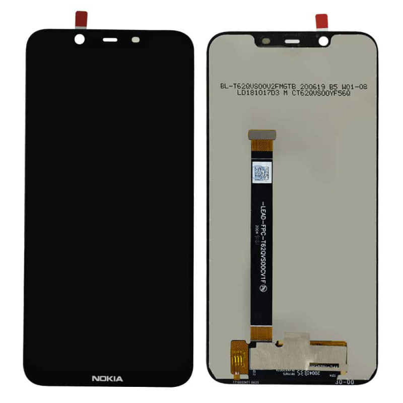 Original Nokia 8.1 Display and Touch Screen Glass Combo Replacement TA-1121