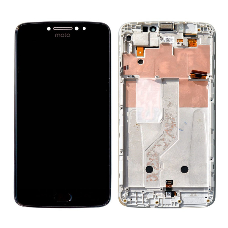 Original Motorola Moto E4 Plus Display and Touch Screen Combo With Frame XT1770