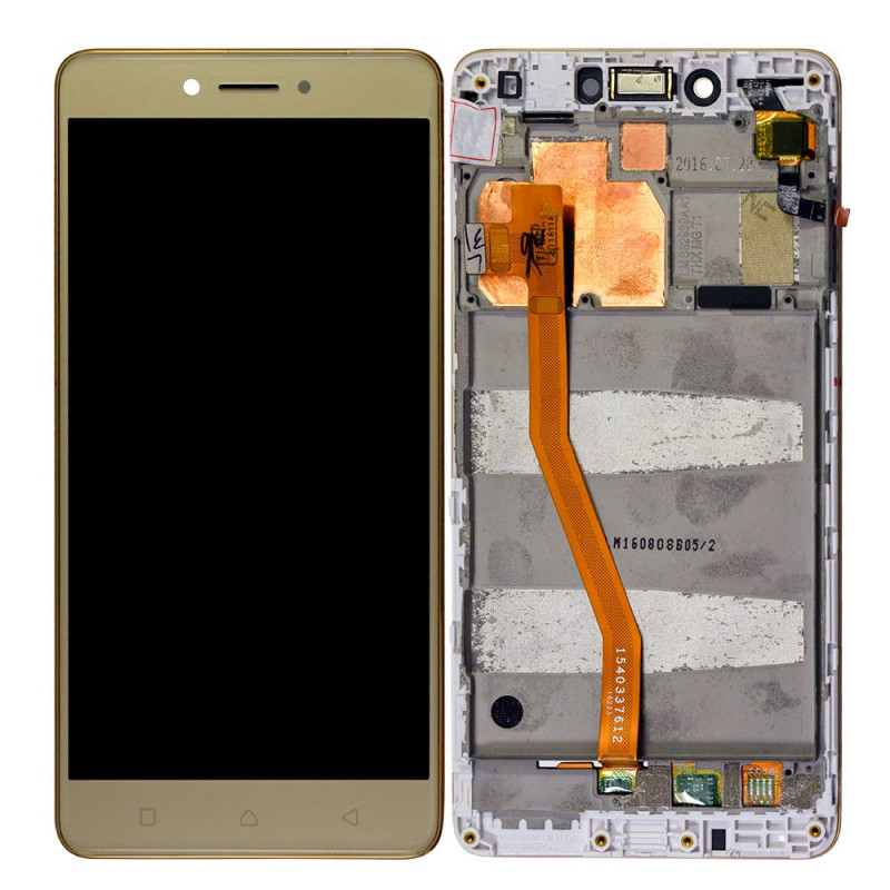 Original Lenovo K6 Note Display and Touch Screen Combo With Frame K53a48