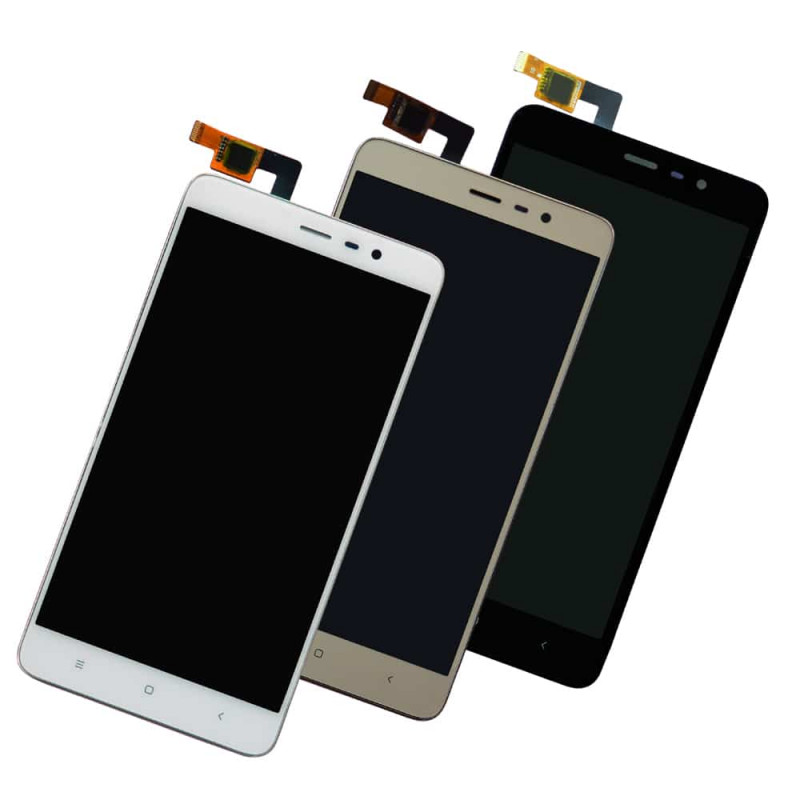 Original Redmi Note 3 Display and Touch Screen Glass Combo With Outer Frame