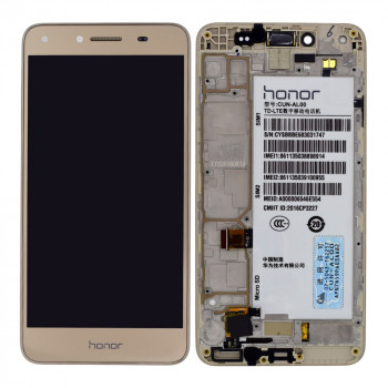 Original Honor Bee 4G CUN-L22 Display and Touch Screen Glass Combo
