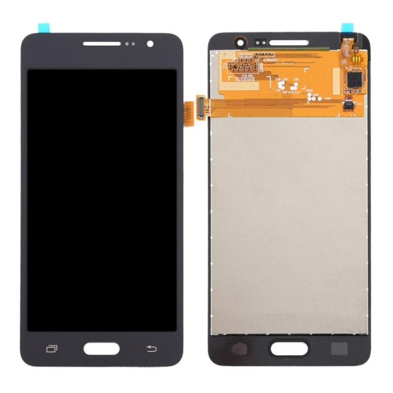 Buy Now LCD with Touch Screen for Samsung Galaxy Grand Prime - Grey display glass combo folder