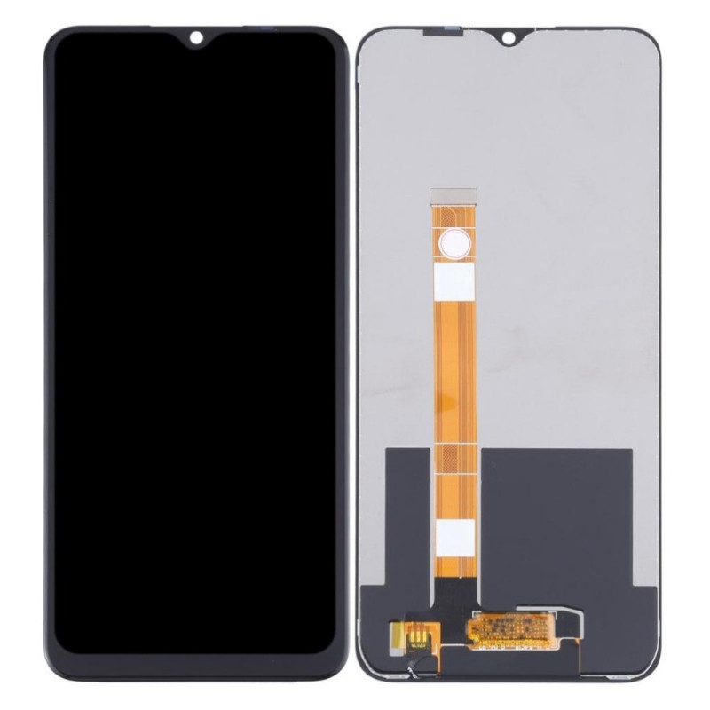 Buy Now LCD with Touch Screen for Realme V11 5G - Grey display glass combo folder