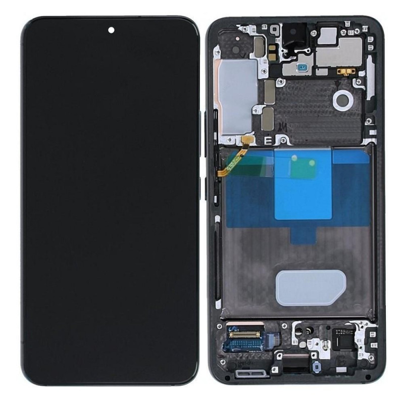 Buy Now LCD with Touch Screen for Samsung Galaxy S22 5G - Black display glass combo folder