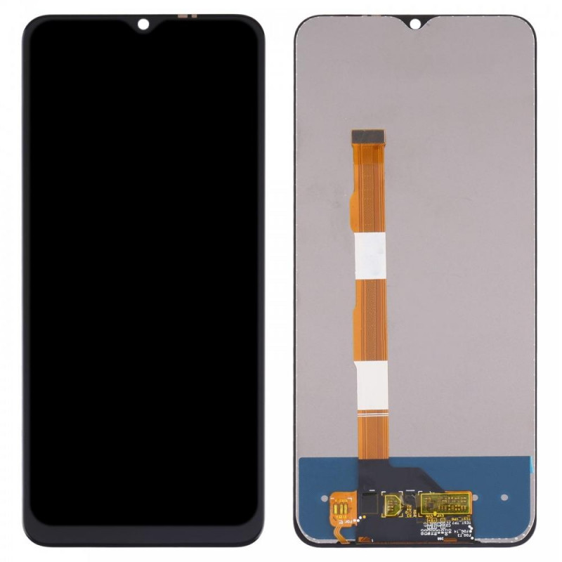 Buy Now LCD with Touch Screen for Vivo Y15s 2021 - White display glass combo folder