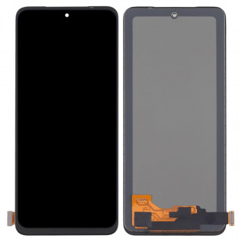 Buy Now LCD with Touch Screen for Xiaomi Poco M4 Pro - Yellow display glass combo folder