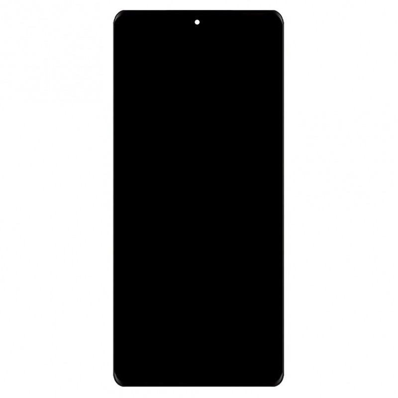 LCD With Touch Screen For Vivo X100 - Black Display Glass Combo Folder