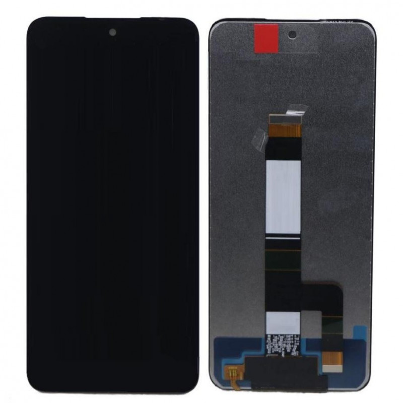 LCD With Touch Screen For Xiaomi Poco M6 Pro 5G - Black Display Glass Combo Folder