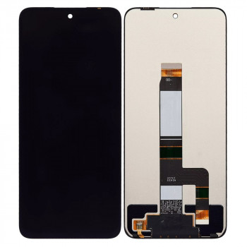 LCD With Touch Screen For Xiaomi Redmi 12 - Black Display Glass Combo Folder