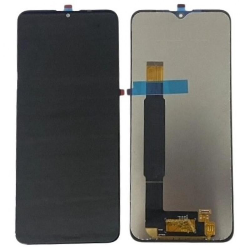 LCD With Touch Screen For Gionee P15 Pro - Black Display Glass Combo Folder